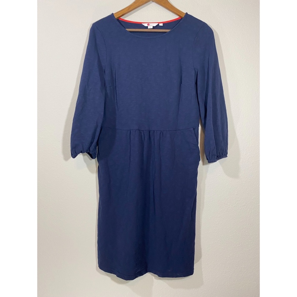 BODEN | Phoebe Jersey Dress in Navy
